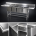 Thumbnail image #3 for Eagle Group Spec-Master FN Series 4-Compartment Stainless Steel Commercial Sink with 24