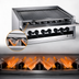 Thumbnail image #3 for MagiKitch'n APM-RMB-648 48-Inch Low Profile Gas Radiant Charbroiler