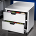 Thumbnail image #3 for Beverage-Air 32-Inch Worktop Refrigerator with 2 Drawers and Foamed-In-Place Backsplash
