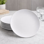 Thumbnail image #3 for American Metalcraft Mix & Matte MCP11WH 11-1/2-Inch Matte White Round Coupe Melamine Plate Case of 12