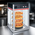Thumbnail image #3 for Hatco Flav-R-Savor Tall Countertop Hot Food Holding and Display Cabinet with 1 Door and Rotating 4-Tier Circle Rack