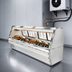 Thumbnail image #3 for Howard-McCray 50-Inch Remote Fish and Poultry Service Case, Double Duty, Straight Glass Front, Stainless Steel, LED Lighting