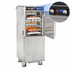 Thumbnail image #4 for FWE Clymate IQ PHTT-12 Mobile Humidified Holding Cabinet with Dutch Doors and 12 Pair Universal Tray Slides