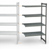 Thumbnail image #3 for Cambro Camshelving Basics Plus 5-Tier Vented Polymer Shelving Add-On Unit, 21-Inch Deep x 42-Inch Wide x 64-Inch High, Brushed Graphite