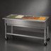 Thumbnail image #3 for Eagle Group Portable Electric Hot Food Table with 5 Dry Wells, Open Base, 82-Inch Wide
