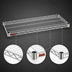 Thumbnail image #3 for Eagle Group QuadTruss 42-Inch x 14-Inch Stainless Steel Wire Shelf, 800 lb. Capacity