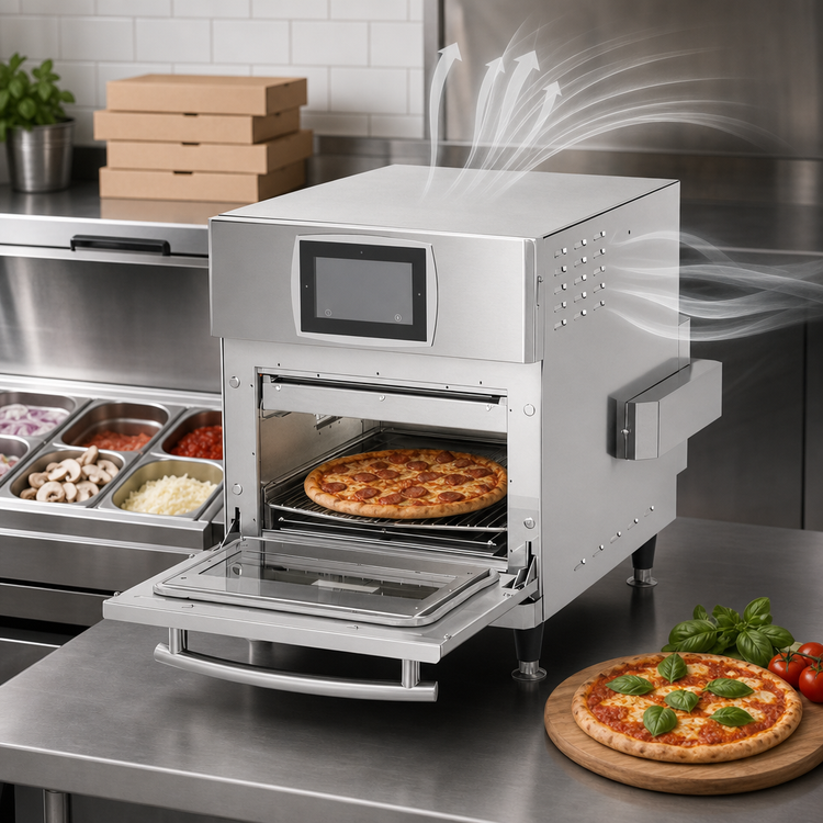 Product image #4 for Ovention Single MiLO MILO-14 Ventless Countertop Oven, 1 Deck, 14-Inch Pizza Capacity