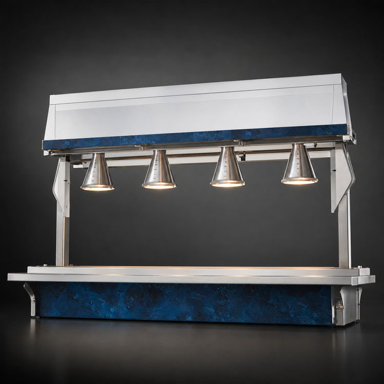 Product image #3 for Vollrath 4-Series Signature Server 60-Inch Incandescent/Infrared Light Assembly for Stainless Steel Countertop Units