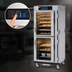 Thumbnail image #3 for Metro C5 9 Series Full-Height Mobile Pass-Thru Controlled Humidity Heated Holding and Proofing Cabinet with Solid & Glass Dutch Doors