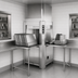 Thumbnail image #3 for Champion Corner Pass-Through Pot and Pan Washer, Built-In, Single Rack, 70° Rise, Booster Heater