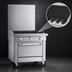 Thumbnail image #3 for Southbend Platinum 48-Inch Heavy Duty Gas Range with Charbroiler, Standard Oven, and Cabinet Base