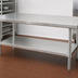 Thumbnail image #3 for Advance Tabco 18 Gauge Stainless Steel Undershelf for 72 x 30 Inch Work Tables