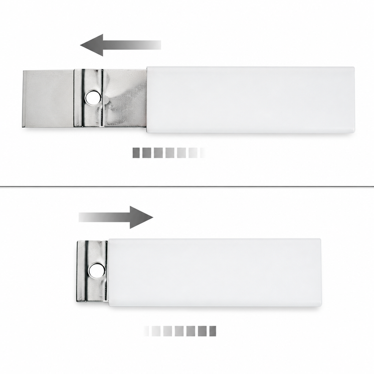 Product image #4 for Winco 4-Inch Retractable Box Cutter with Metal Safety Sleeve and Stainless Steel Blade