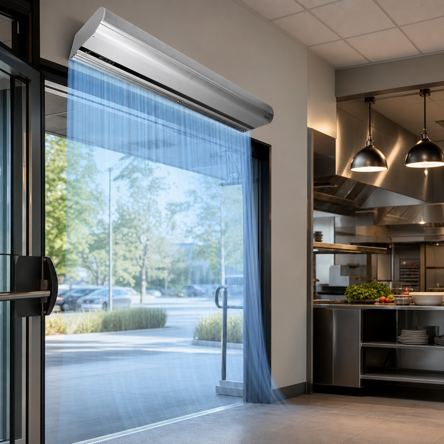 Unheated Air Curtain