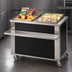 Thumbnail image #3 for DineXpress DXP4CU 60-Inch Mobile Modular Stainless Steel Beverage Urn Stand / Counter