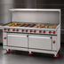 Thumbnail image #3 for American Range 72-Inch Gas Restaurant Range with Griddle and Two Convection Ovens