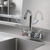 Thumbnail image #4 for Advance Tabco K-316 4-Inch O.C. Lead-Free Splash-Mounted Faucet with 3-1/2-Inch Gooseneck Spout and Wrist Handles