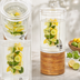 Thumbnail image #3 for Madera Round 1.5 Gallon Infusion Beverage Dispenser with Wood Base