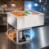 Thumbnail image #3 for Dual-Temperature Self-Contained Drop-In Hot/Cold Food Well, 1-Pan