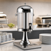 Thumbnail image #3 for CAC China 2.2 Gallon Single Beverage Dispenser with Mirror Finish Stainless Steel Lid and Stand, Clear Polycarbonate Container
