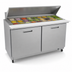 Thumbnail image #4 for Kelvinator Commercial 61-Inch 2-Section Mega Top Refrigerated Sandwich/Salad Prep Table, 24 1/6-Pan Capacity