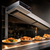 Thumbnail image #3 for Hatco Glo-Ray Infrablack Lighted Single Strip Heater, 54 Inch Wide, Aluminum