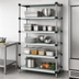 Thumbnail image #3 for Quantum 5-Shelf Solid Stainless Steel Shelving Starter Kit, 42W x 21D x 86H