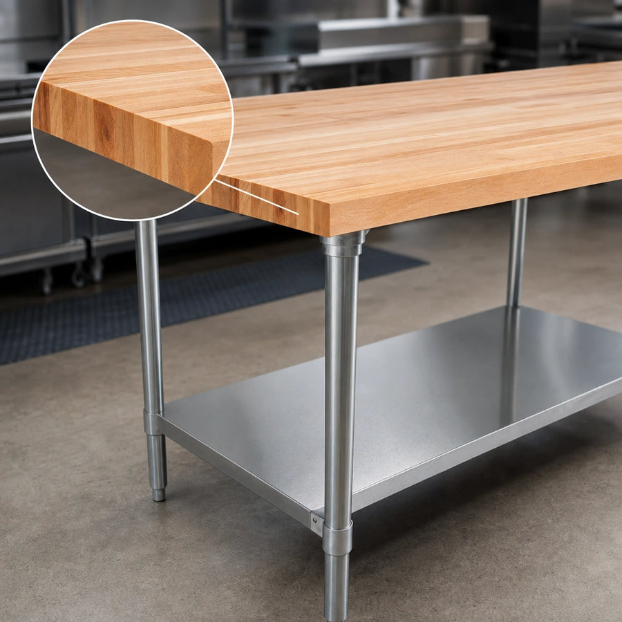 1-1/2 Inch Edge Grain Top
