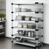 Thumbnail image #3 for Quantum Solid Shelving Starter Kit with 5 Solid Shelves, 48