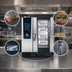 Thumbnail image #3 for RATIONAL iCombi Pro 10-Half Size Liquid Propane Combi Oven, 208/240V, 1-Phase