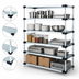 Thumbnail image #3 for Quantum Solid Shelving Starter Kit, 72-Inch W x 18-Inch D x 54-Inch H, 5 Shelves