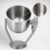 Thumbnail image #3 for Legion TWP-40 40-Gallon Direct Steam Tilting Kettle with Pedestal Base