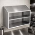 Thumbnail image #3 for Eagle Group WCO-30 Wall-Mounted Open-Front Stainless Steel Wall Cabinet, 30 W x 15 D x 28 H