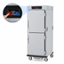 Thumbnail image #3 for Metro C5 9 Series Mobile Full-Height Pass-Thru Controlled Humidity Heated Holding and Proofing Cabinet, 17-Pan, Solid Dutch Doors, Lip Load Slides