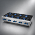 Thumbnail image #3 for Comstock-Castle 60-Inch Countertop Gas Hot Plate with 10 Star Burners