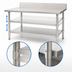 Thumbnail image #3 for Eagle Group Adjustable Galvanized Work Table Undershelf, 72 x 24 Inches
