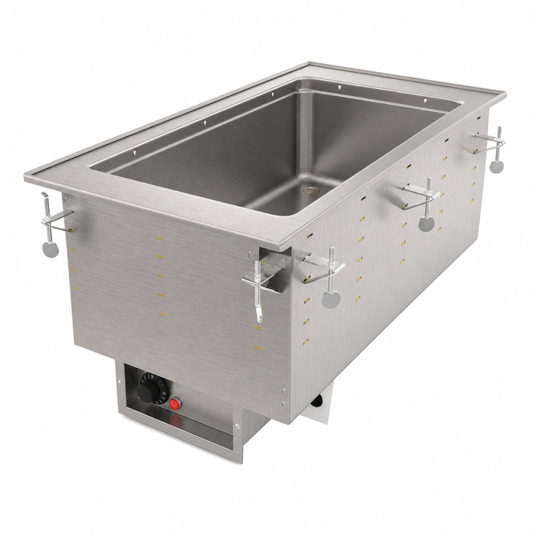 Product image #3 for Vollrath Drop-In Electric Hot Food Well with 1 Full-Size 12 x 20-Inch Insulated Well, Wet Operation and Auto-Fill