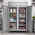 Thumbnail image #3 for Beverage-Air Horizon Series 52-Inch Wide Two-Section Reach-In Freezer, 45.2 Cu. Ft.