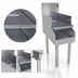 Thumbnail image #3 for Glastender Free-Standing Recessed Drainboard, 12