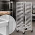 Thumbnail image #3 for 550A Mobile Aluminum Donut Screen Rack for 23