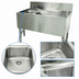 Thumbnail image #3 for Advance Tabco Prestige Supreme 48-Inch 2-Compartment Stainless Steel Underbar Sink Unit with Right Drainboard and Deck-Mount Faucet