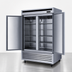Thumbnail image #3 for Kool-It Signature KBSF-2 Two-Section Reach-In Freezer, 42.3 Cu. Ft., Bottom-Mount, Solid Stainless Steel Doors