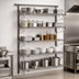 Thumbnail image #3 for Metro SmartWall Tall Wall-Mounted Shelving Starter Kit, 5 Wire Shelves