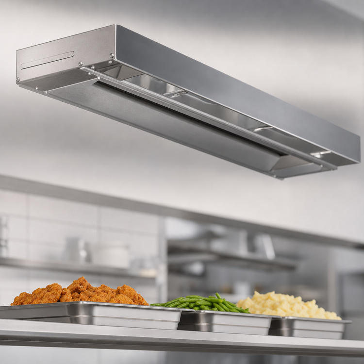 Product image #3 for RedHots 30-Inch Single Rod Strip Heat Lamp with Remote, Unlighted, 240V
