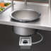 Thumbnail image #3 for Wells Top-Mount Built-In Electric Round Drop-In Hot Well for 11 Qt Inserts, Thermostatic, With Drain