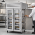 Thumbnail image #3 for True SPEC SERIES Pass-Thru Heated Holding Cabinet, 2-Section, Glass Front Doors, Stainless Rear Doors