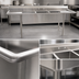 Thumbnail image #3 for Eagle Group S14 Series 67-1/2 Inch 2-Compartment Sink with Right Drainboard, 14 Gauge 304 Stainless Steel