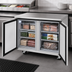 Thumbnail image #3 for Turbo Air M3 Series 36-Inch Two-Section Undercounter Freezer with Rear-Mount Self-Contained Refrigeration