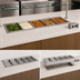 Thumbnail image #3 for Halo Heat Insulated Drop-In Electric Hot Food Well, 5 Full-Size Pan Capacity