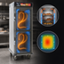 Thumbnail image #3 for Panco CH6000B-240 Full-Height Mobile Cook & Hold Cabinet with Single Door